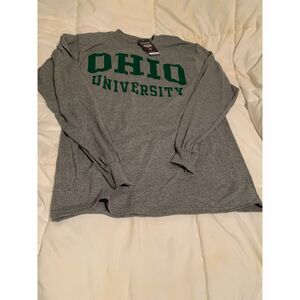 Ohio University Gray Long Sleeve Shirt – Medium – New Agenda / Barnesmith